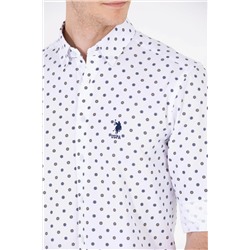 Erkek Beyaz Uzun Kollu Gömlek