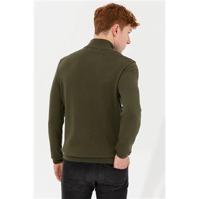 Erkek Haki Basic Kazak