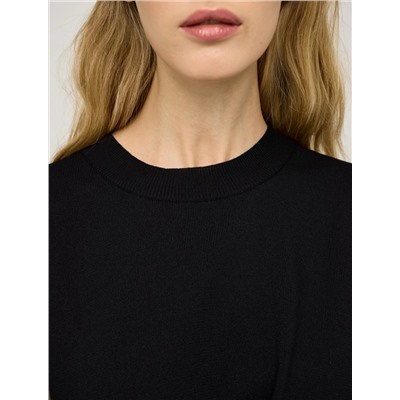 Черная блузка "Перекрут"