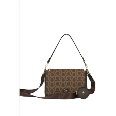 U.S. Polo Assn. Kahve Kadın Omuz Çantası Us23562 US23562