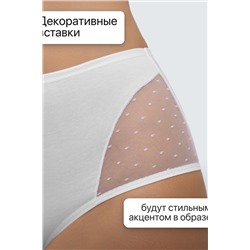 Набор трусов 8006 OIRO хлопковые с узором 3 шт