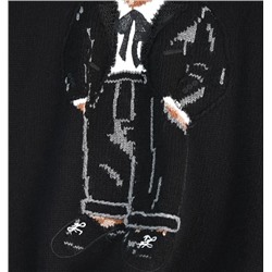 Классический шерстяной вязаный свитер РАЛЬ*Ф Л