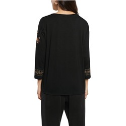 Camiseta mandala tachuelas