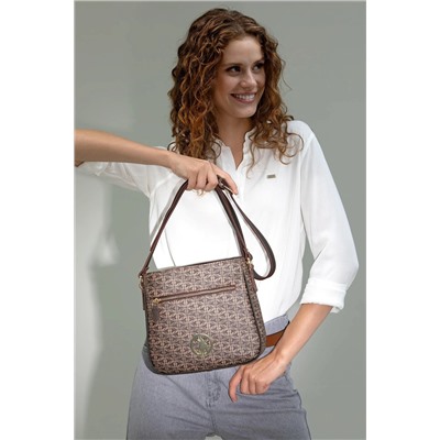 Kadın Kahverengi Çapraz Çanta
