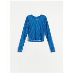 Leichtes gemustertes Oberteil