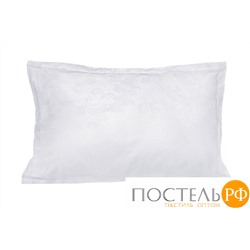113487602-vn Наволочка Primavelle 70х70 сатин-жаккард с ушками с клапаном (уп.1 шт.) вензель