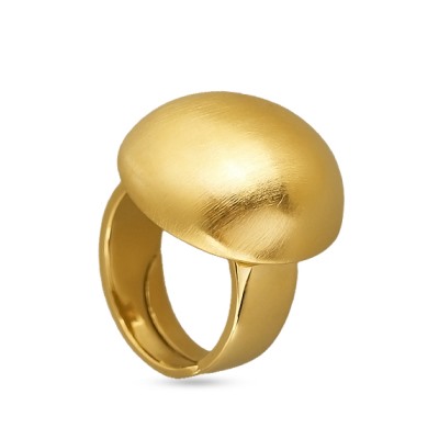 Кольцо 2см Геометрия (покрытие матовое золото), Есть комплект