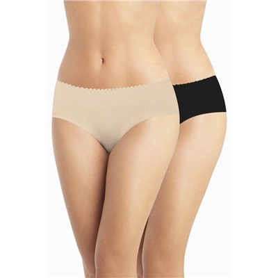 Pack 2 bragas hipster sin costuras