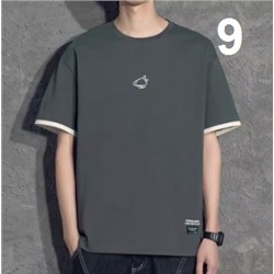 Мужская хлопковая футболка с принтом