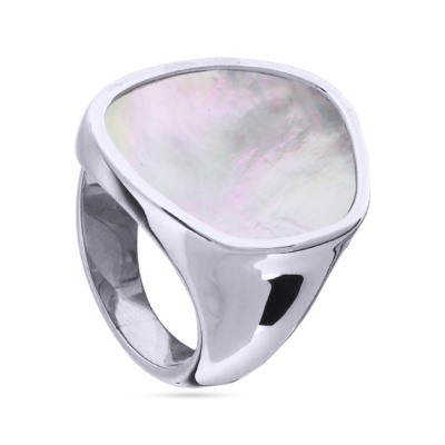 Кольцо Амфитрита (перламутр; покрытие родий), Есть комплект