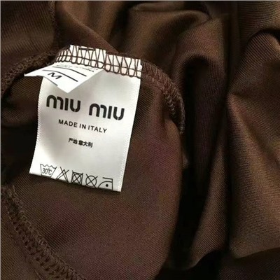 Miumi*, новый спортивный костюм, воротник-стойка с вышитой буквой, куртка на молнии с длинными рукавами + повседневные широкие брюки, коричневый, синий, SML [размер M; ширина плеч 53, обхват груди 104, длина рукава 53, длина одежды 50; Талия 64, резинка, длина 104]