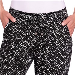 3/4 Damen Jogpants mit Zierbändern