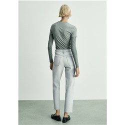 Jeans Newmom confort tiro alto