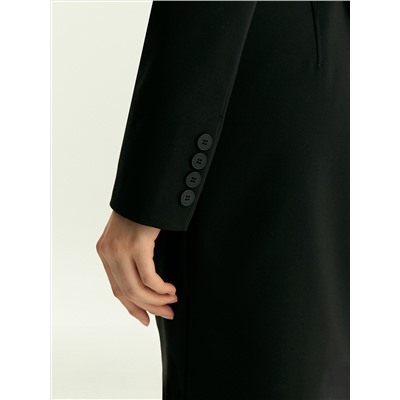 Платье приталенное выше колена, PL1681/nerro