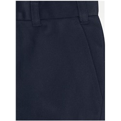 Boys Navy Regular Leg School Trousers 2 Pack