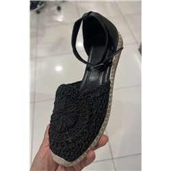 Босоножки черные