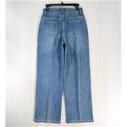 Зимние женские джинсы из хлопка с высокой талией АЙСИК*Л