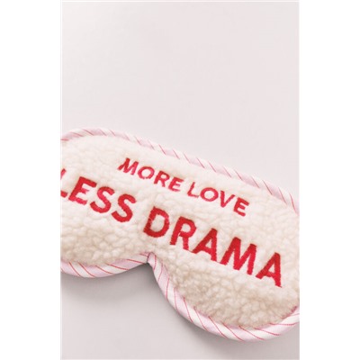 Antifaz dormir mensaje