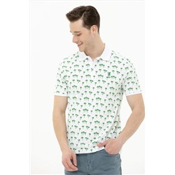 Erkek Yeşil Polo Yaka Tişört