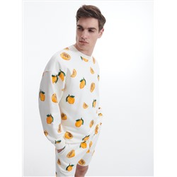 Bedrucktes Sweatshirt