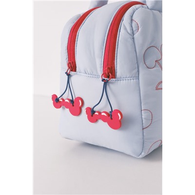 Neceser grande acolchado azul Mickey