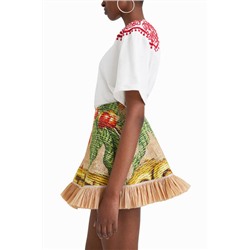 Camiseta bordada Stella Jean