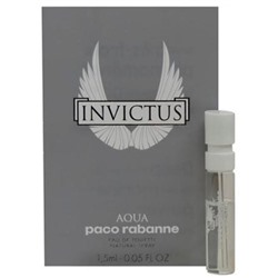 PACO RABANNE INVICTUS AQUA edt (m) 1.5ml пробник