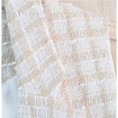 Женский текстурированный клетчатый жилет