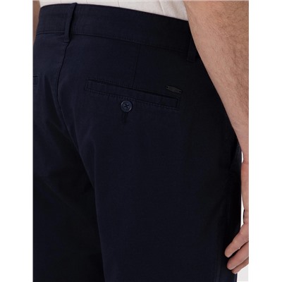Lacivert Regular Fit Basic Kanvas Pantolon