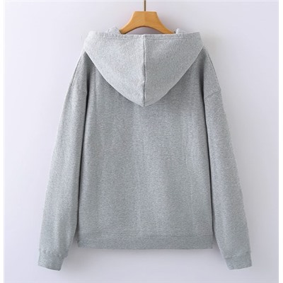 Удачная находка. Свободная, универсальная толстовка с капюшоном