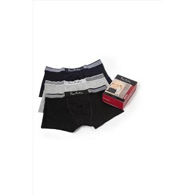 Pierre Cardin Erkek 3'lü Stretch Boxer