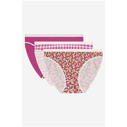 Pack 3 bragas estampadas