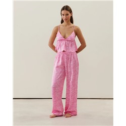Pantalón de satén