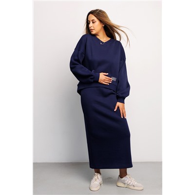 Юбка длинная макси с разрезом 388DNV