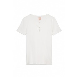 Camiseta panadera algodón blanco