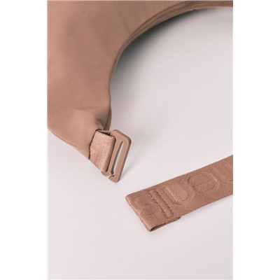 Bolsa térmica porta alimentos marrón