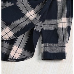 Свободная повседневная рубашка с длинным рукавом Экспорт