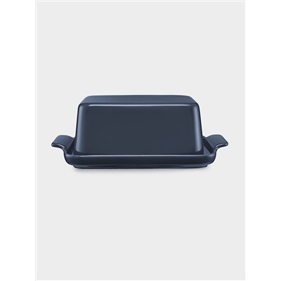 Маслёнка, 20х12 см, фарфор P, синяя, Indulgence