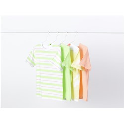 PACK DE 4 CAMISETAS COMBINADAS DE MANGA CORTA