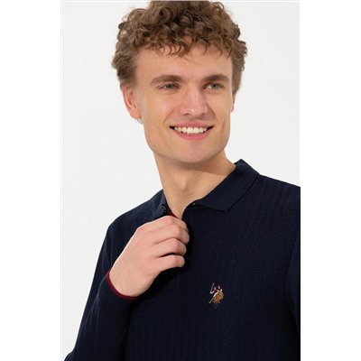 Erkek Lacivert Kazak