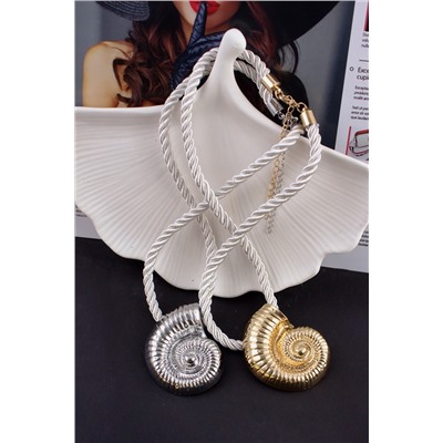 Колье  "Морская симфония" на шнурке + Подарок