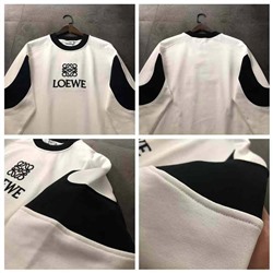 Толстовка свитшот с контрастными вставками Loew*e   Унисекс модель  Реплика 1:1