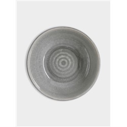 Салатник, 16х6 см, 700 мл, керамика, серо-бежевый, Спираль, Dallas