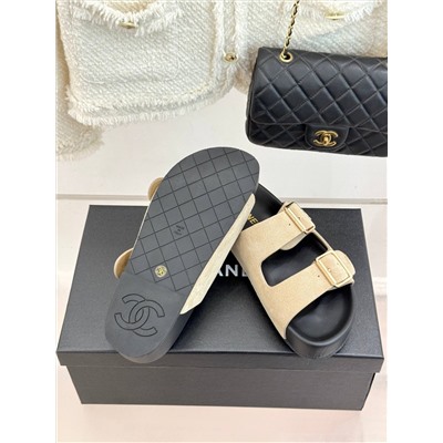 Женские замшевые сабо  ШАНЕ*ЛЬ