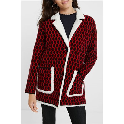 Chaqueta tricot borreguito