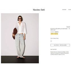 Женская полупрозрачная блузка МАССИМО Д