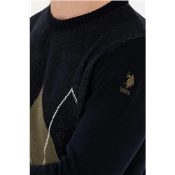 Erkek Lacivert Kazak