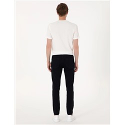Koyu Lacivert Slim Fit Jean Pantolon