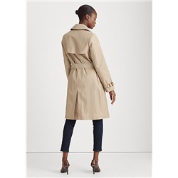 Lauren Cotton-Blend Trench Coat