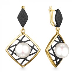 Серьги серебро 52843Y1B